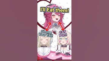 FUWAMOCO and Raora Both Wants To Hunt Each Others Tail! [Hololive| FUWAMOCO Raora]