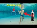 How to Shoot Underwater Bubble Rings With a Coca Cola Bottle