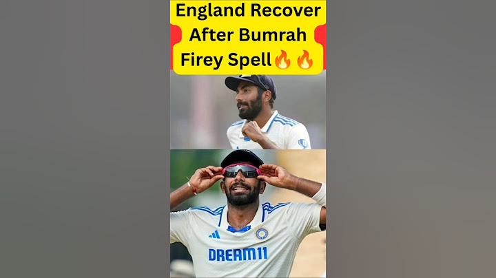 "England  Stunning Recovery After Bumrah's Fiery Spell!"🔥🔥#cricket #shorts