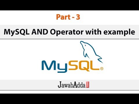 Using MySQL AND Operator with example - YouTube