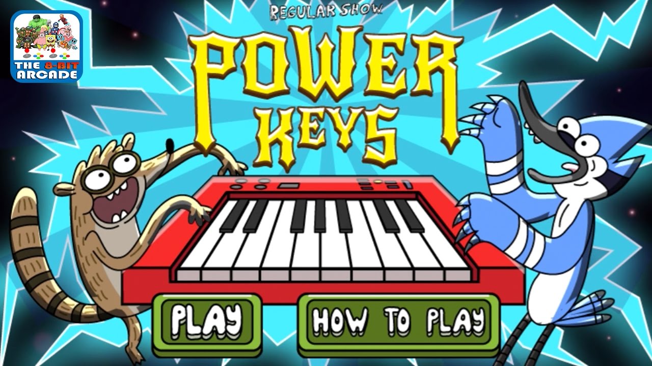 Regular Show: Power Keys - Play The Right Music To Survive (Cartoon