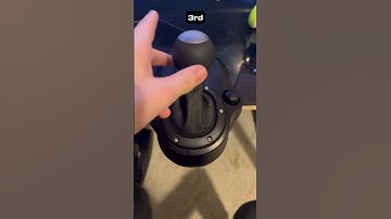 Gears on Logitech shifter #car #simracing #racing #racingwheel  #shifter