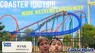 Coaster Idiots Crazy Work Weekend at Cedar Point!! (Week 3)