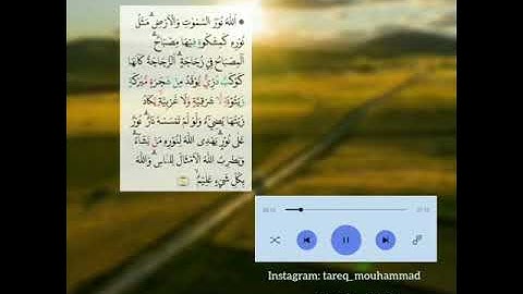 القارئ طارق محمد  / مقاطع قصيرة قرآن كريم/ حالات واتساب دينية