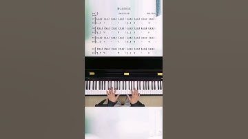 Thumbnail of 蒲公英的约定间奏～#钢琴简谱 #钢琴 #零基础学钢琴 #成人钢琴 喜欢jay有多少～