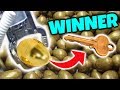 WINNING MYSTERY KEY GOLDEN EGG CLAW MACHINE!