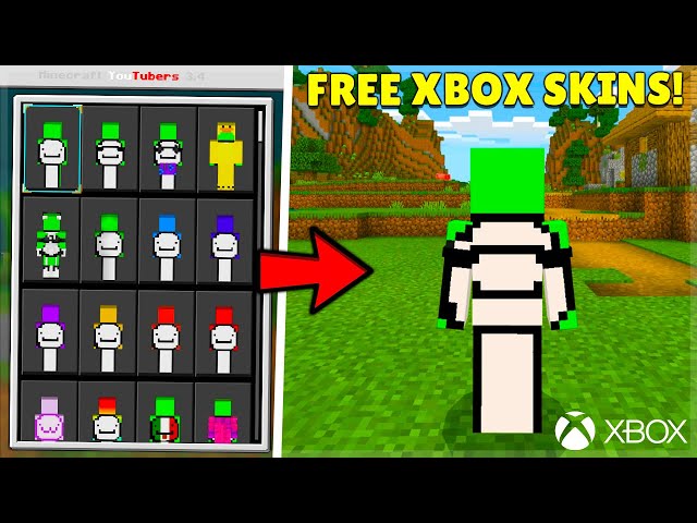 How To Get Free Custom Skins In Minecraft Bedrock! 