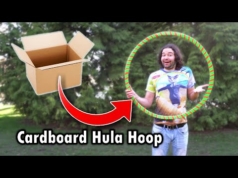 How To Make A Hula Hoop From Cardboard Boxes (At No To Little Cost)