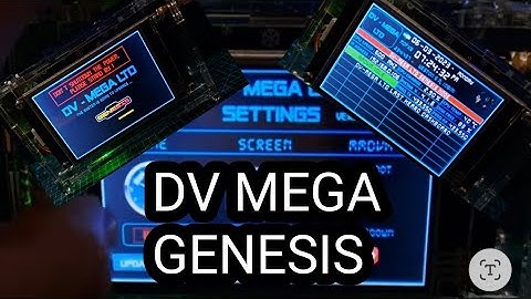 DV MEGA, GENESIS UPDATE USING SCREEN