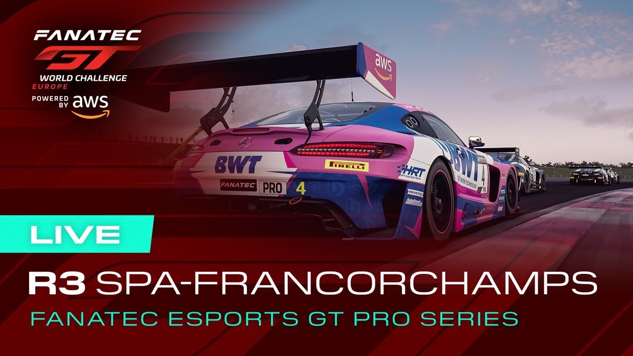 LIVE Fanatec Esports GT Pro Series - Spa