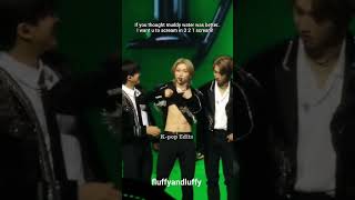 Felix showing his abs to gain more screams for muddy water unit #straykids #skz #felix #stay
