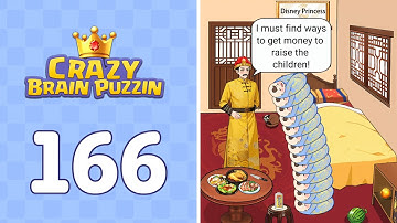 Crazy Brain Puzzle Level 166 King