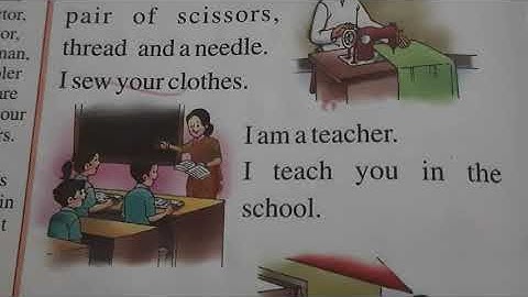 ENGLISH READER | CLASS-3RD | LESSON-13👉 OUR HELPERS👩‍🏫👮‍♂️ | PART-1 | SSVM GLB | kalpana mohanty