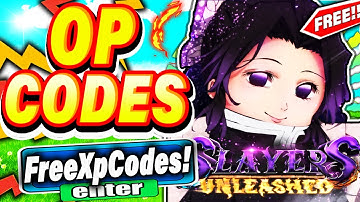 ALL 50 NEW *SECRET* UPDATE CODES in SLAYERS UNLEASHED CODES! (Slayers Unleashed Codes) ROBLOX 2023