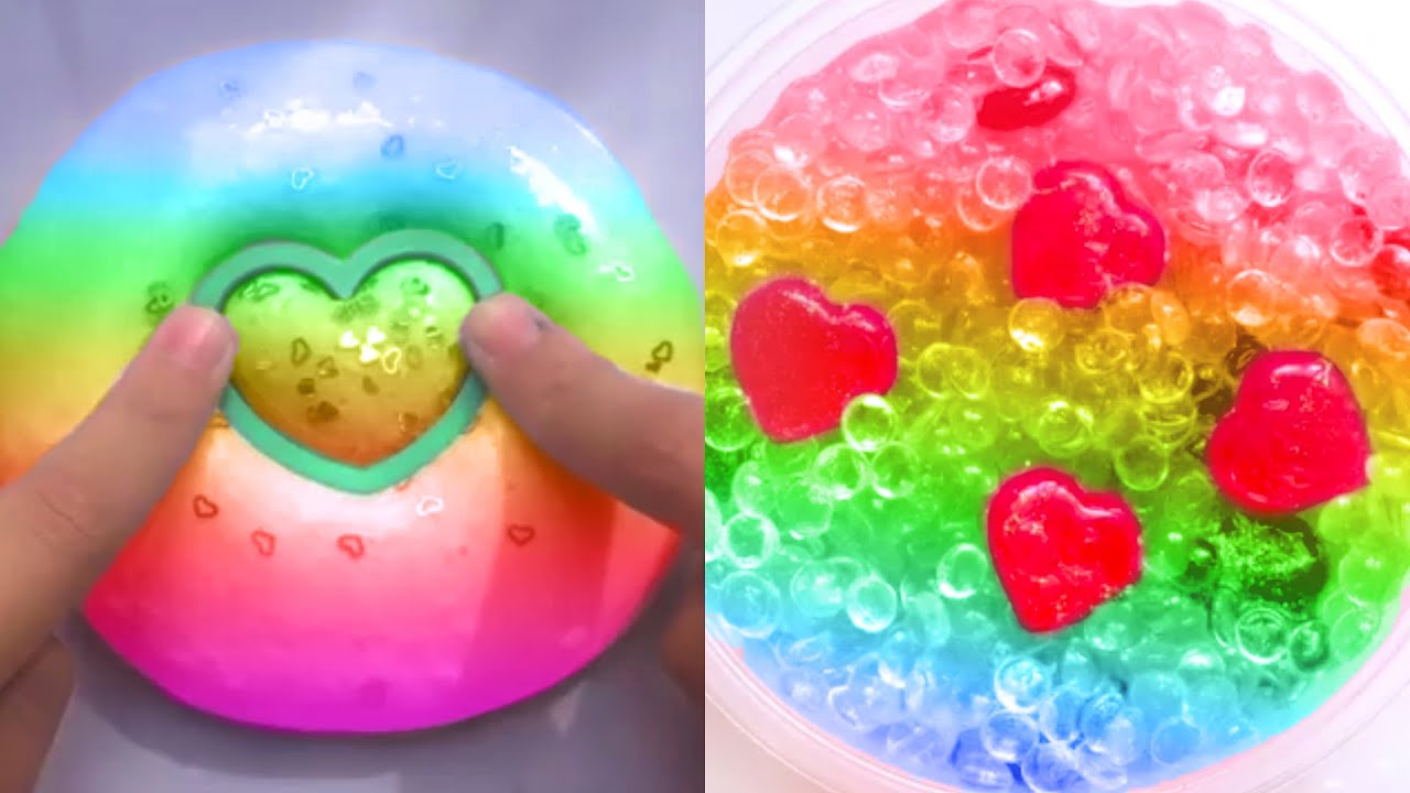 Relaxing Slime Compilation ASMR | Oddly Satisfying Video 💖 - YouTube