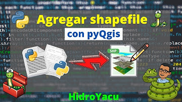🐍😎Agregar shapefile con PyQgis 😎🐍