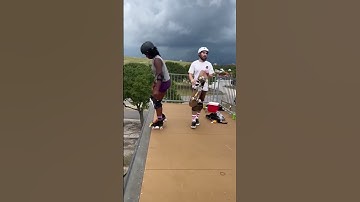 Thumbnail of My very first drop in at Mount Trashmore 13ft vert ramp.