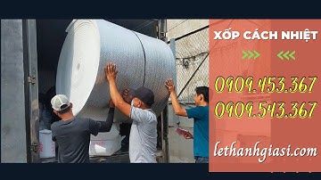 MÀNG XỐP OPP TRÁNG BẠC CÁCH NHIỆT - LÓT SÀN GỖ CÔNG NGHIỆP