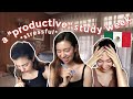 a ✨productive✨ language study week || motivational spanish study vlog