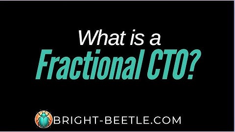 What is a fractional CTO?