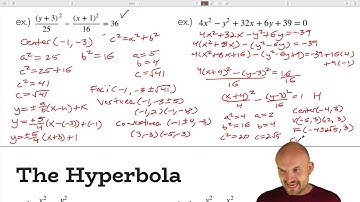 The hyperbola of Conic Sections