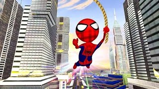 Spider Stickman Rope Hero - Android iOS Gameplay screenshot 4