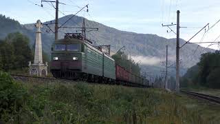 🚆Два грузина по высоким карпатским травам крадутся к перевалу | Two Georgian VL11M in Carpathians