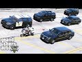 GTA 5 Presidential Mod President Trump Beast Limo & Motorcade Escorted By Secret Service & CHP