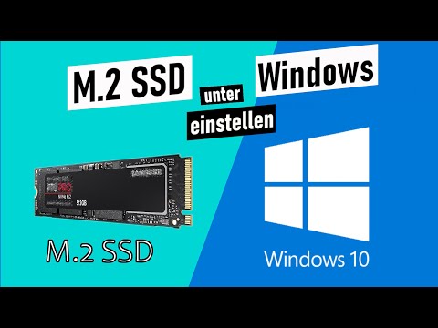 M.2 SSD wird in Windows 10 nicht erkannt ?