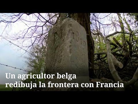 Un agricultor belga redibuja la frontera con Francia