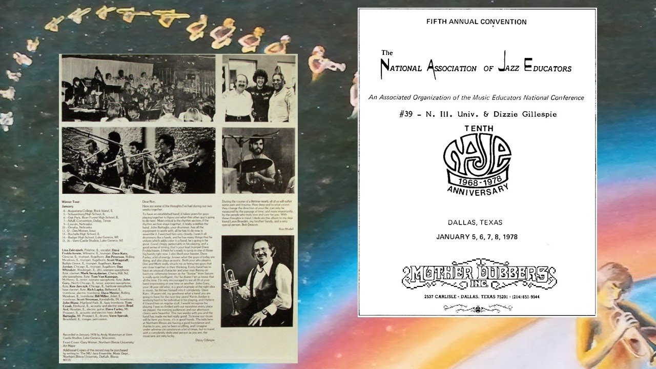 YouTube에서 Dizzy Gillespie & NIU Jazz Ensemble: Intro & opening number (1978) 보기 YouTube에서 Dizzy Gillespie & NIU Jazz Ensemble: Intro & opening number (1978) 보기