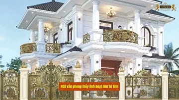 Cổng nhôm đúc và cổng đá – Lựa chọn nào hợp phong thủy hơn?