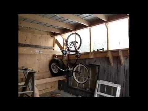 how to store bikes outside in winter