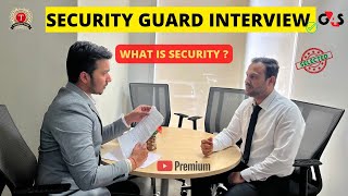 DUBAI SECURITY GUARD INTERVIEW | HOW TO CLEAR INTERVIEW | Hindi