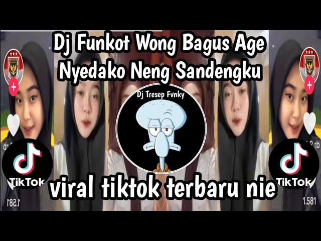 DJ FUNKOT WONG BAGUS AGE NYEDAKO NENG SANDENGKU II DJ LAMUNAN TREND TIKTOK TERBARU YANG KALIAN CARI class=