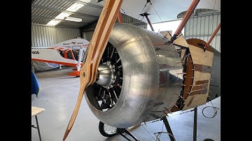 Fixing the cowl install Sopwith Camel.