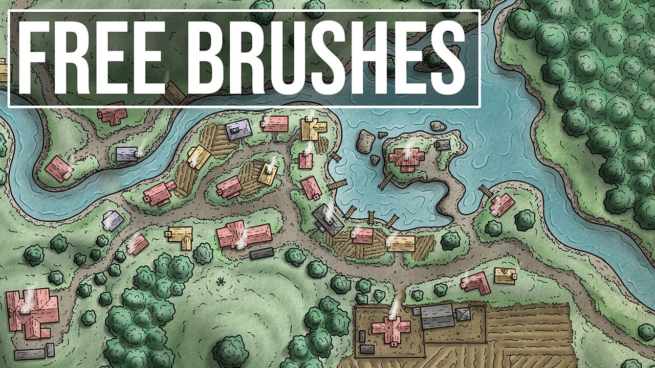 free map brushes procreate