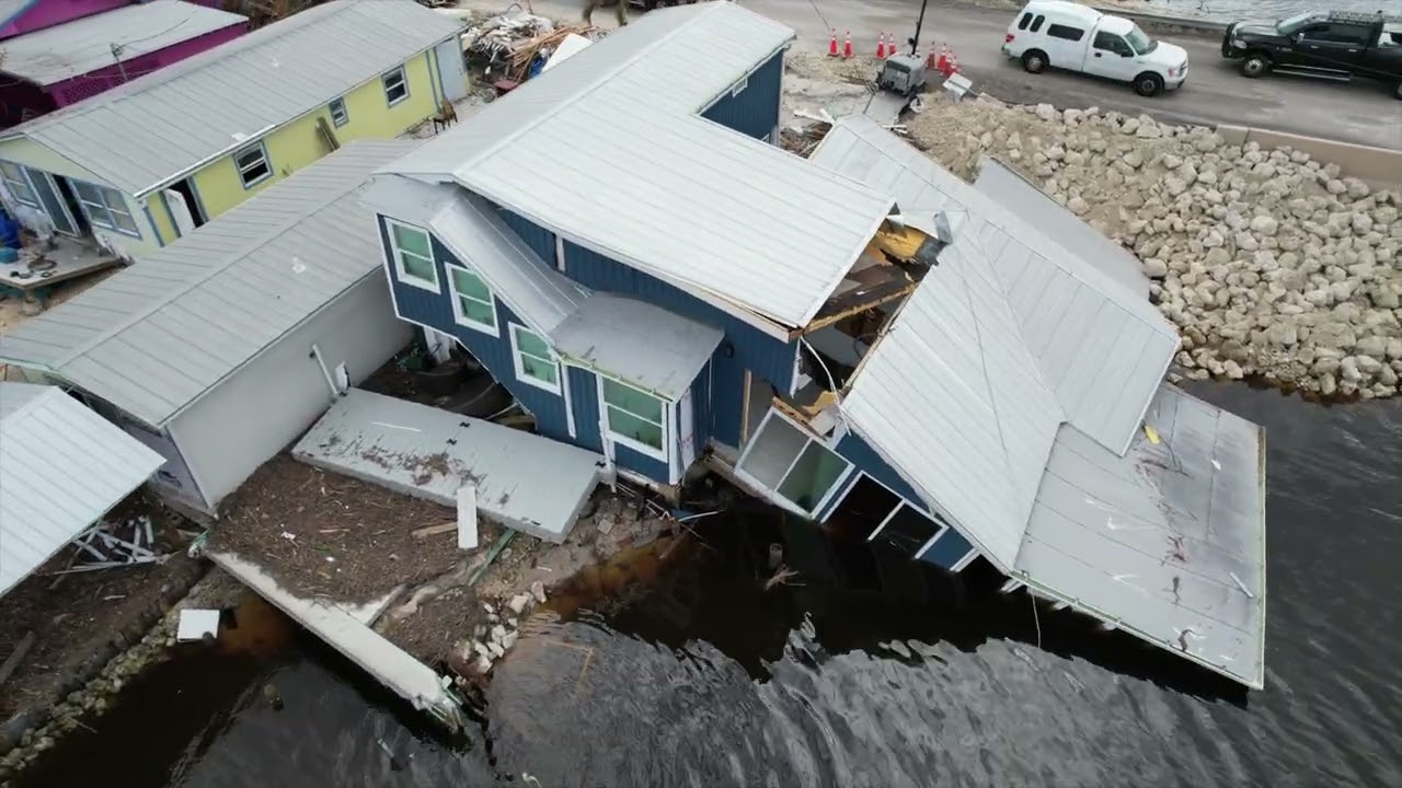 Drone inspections Hurricane Ian
