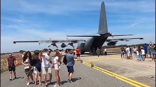 C130 Hercules Flight Voo Em C130 Hercules - Beja Airshow 2023