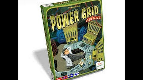 Boardgame Night ;We play Power Grid deluxe