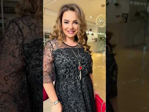 Елегантна сукня креп дайвінг, видео 1