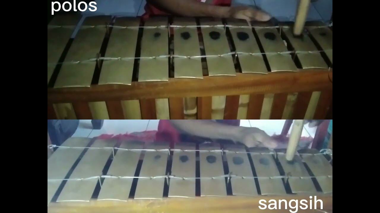 Gangsa polos - sangsih Tari Puspanjali