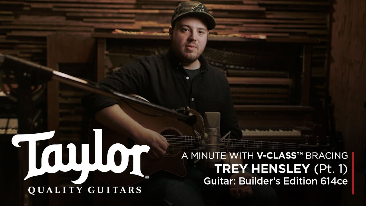 V-Class™ Acoustic Guitar Bracing | Trey Hensley (Pt. 1)