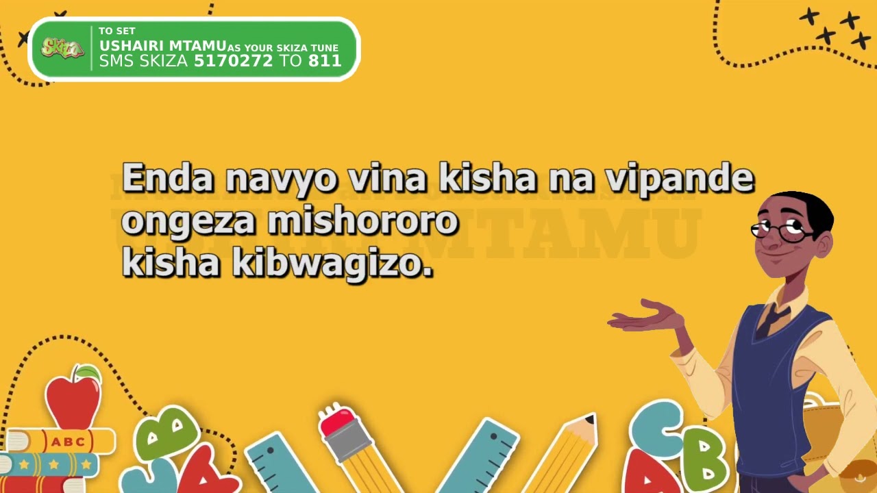 USHAIRI MTAMU Bobea..form 1 to 4