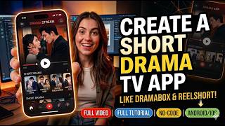 Create Short Drama TV App Like Dramabox 🔥 Full Tutorial | Earn Money App 2026 screenshot 4