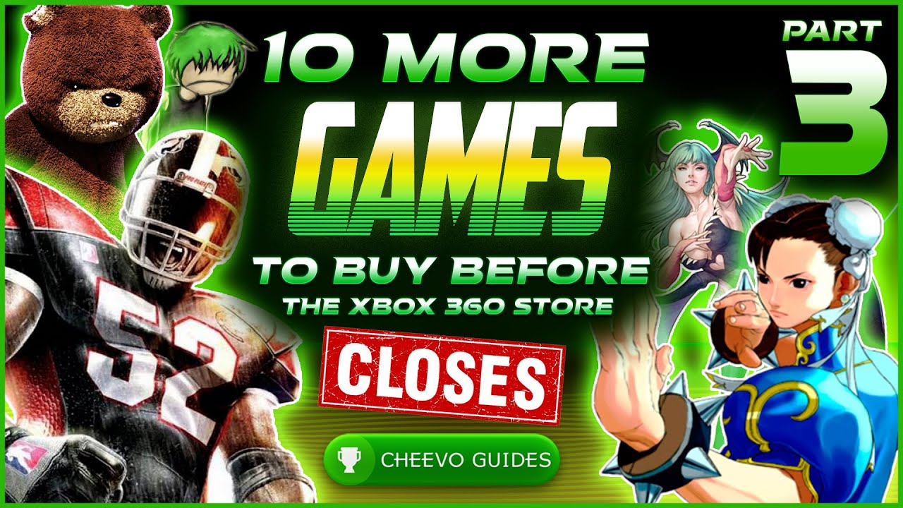 Buy Your Xbox 360 Games Now, Before the Store Shuts Down