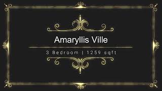 Amaryllis Ville Pool View 3 Bedroom Unit
