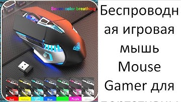 Беспроводная игровая мышь Mouse Gamer для портативных ПК