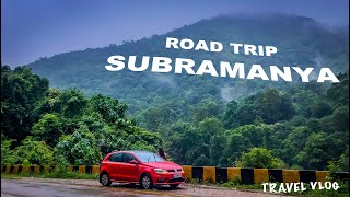 Rainy Day Drive to Subramanya | Aerial Views of Kukke Subramanya | Serene Monsoon Journey