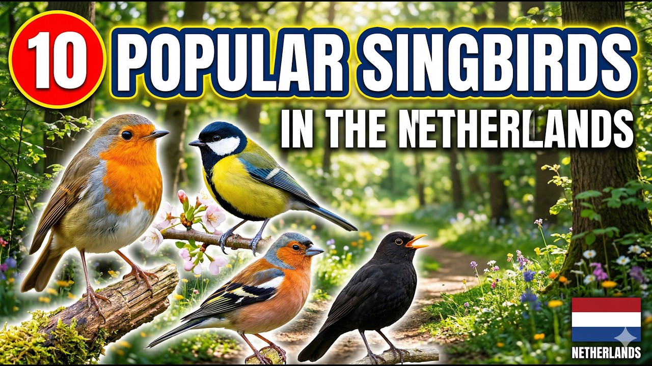 10 zangvogels in Nederland 🎶🐦 | Van winterkoning tot nachtegaal | Natuur met Peter